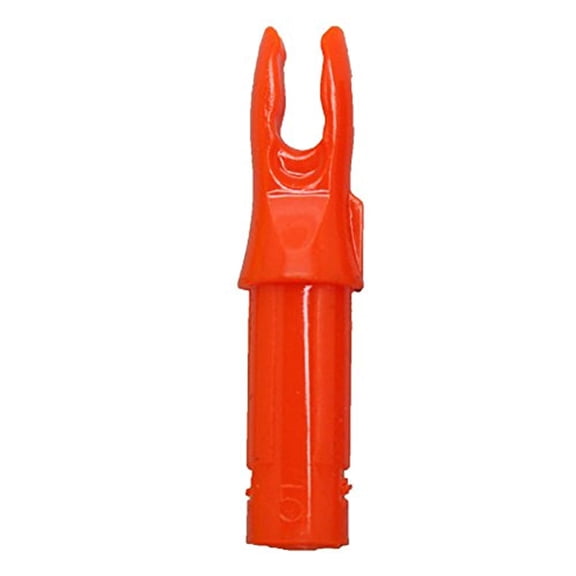SAS Precision .245"Standard Carbon 10 Grains Nock - Dozen 12/Pack (Neon Orange)