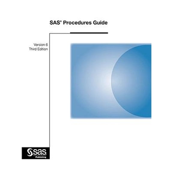 Pre-Owned Sas Procedures Guide, Version 6 (Paperback) 1555443788 9781555443788