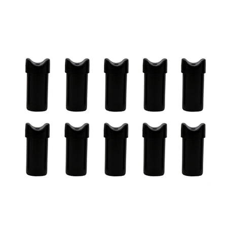 SAS Replacement Half Moon Nock End For Aluminum Crossbow Arrows Bolts - 10/Pack