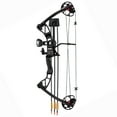 thumbnail image 1 of SAS Rex 25-55 Lb Quad Limb Compound Bow Package w/ Bow Sight, Arrow Rest, Quiver, 1 of 1