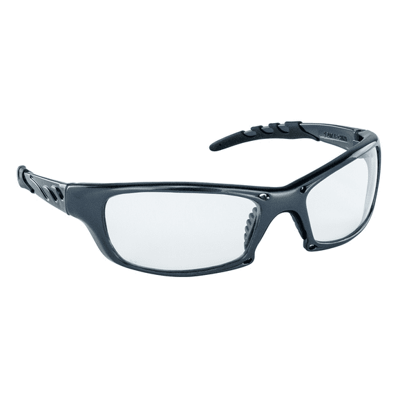 SAS Safety 542-0300 GTR High-Impact Charcoal Frame Safety Glasses