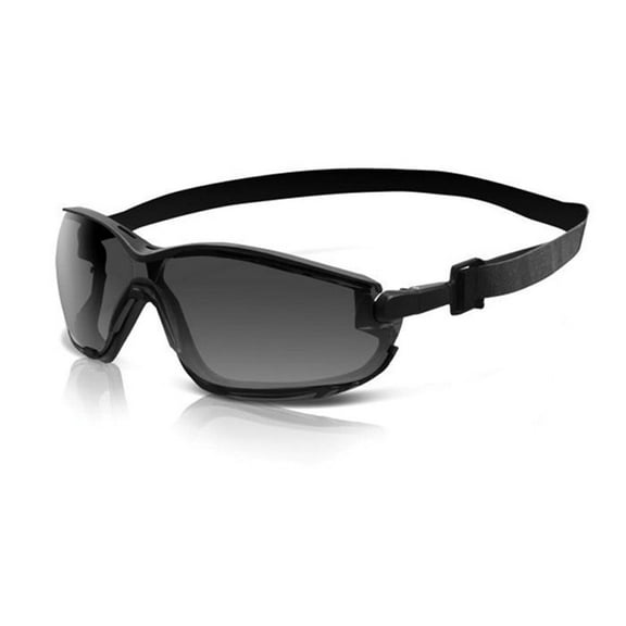 Gloggles All-in-One Safety Goggles and Glasses | Anti-fog, Scratch Resistant, High Impact Resistant ANSI Z87.1+ | Polycarbonate Gray Lens Safety Goggle with Foam Padding for Snug Fit