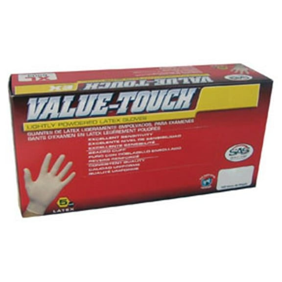 Value-Touch Powdered Latex Disposable Glove, Small SAS Safety 6591 SAS LP