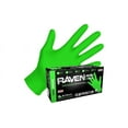 thumbnail image 1 of Raven 66553 Nitrile Exam Gloves, 7 mil, Powder-Free, Hi-Viz InVue, Extra Strength, Size XL, 100 Gloves/Box, 1 of 9