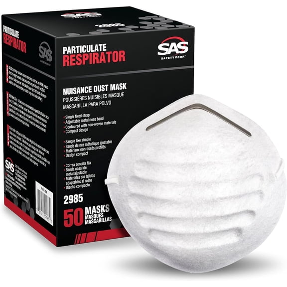 SAS Safety 2985 NUISANCE DUST MASK - 50BX