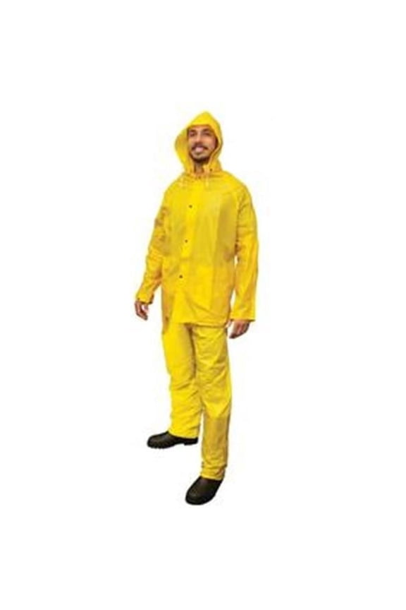 Rain Suit 2 x l 8 Piece Pvc-Polyester