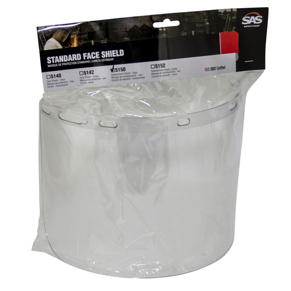 SAS Safety Replacement Clear Lens Shield (Only) for SAS5140