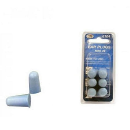 SAS Safety SAS6104 Foam Ear Plugs - 3 Pair