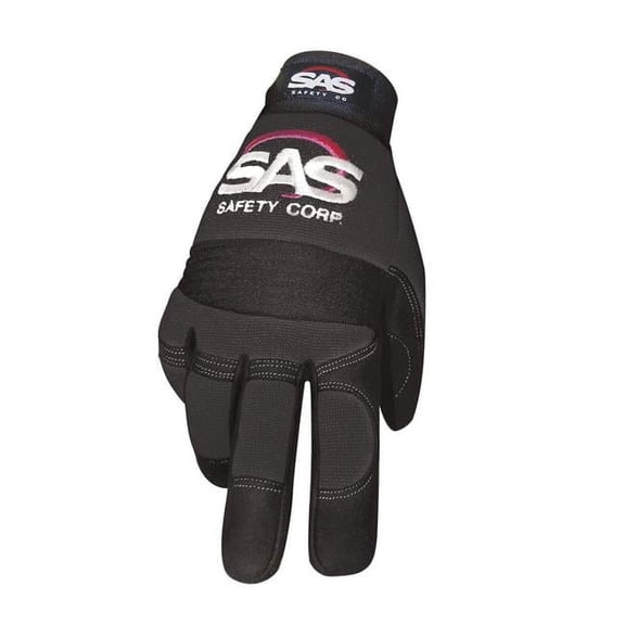 SAS Safety Tool Tech Impact Glove, Black - 2XL
