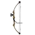 thumbnail image 1 of SAS Siege 55 lb 29'' Compound Target Bow w/ 5-Spot Paper Target, 1 of 2