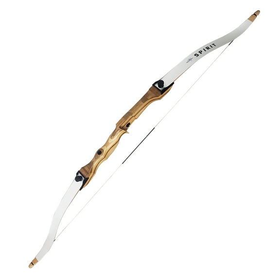 SAS Spirit Jr 54" Beginner Youth Wooden Archery Bow - Left Hand 16 LBS.
