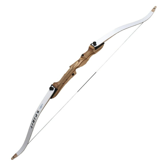 SAS Spirit Jr 54" Beginner Youth Wooden Recurve Archery Bow - Left Hand 18 LBS.