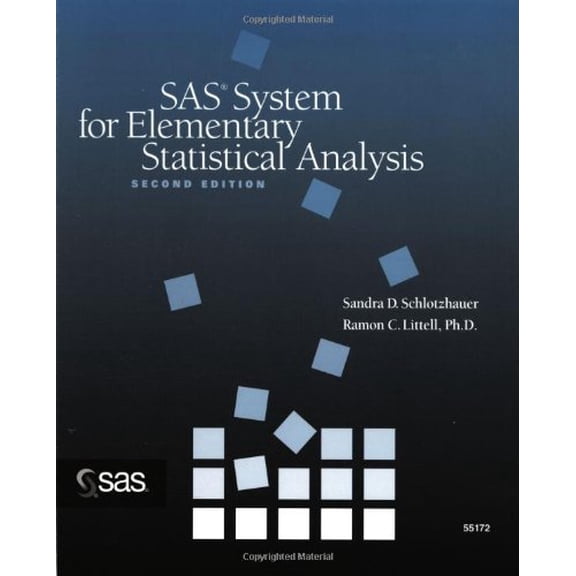 Pre-Owned Sas System for Elementary Statistical Analysis (Paperback) 1580250181 9781580250184