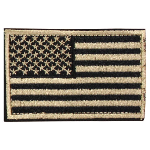 SAS USA American United States Flag Embroidered Patch 3"x2" or Rubber Tactical