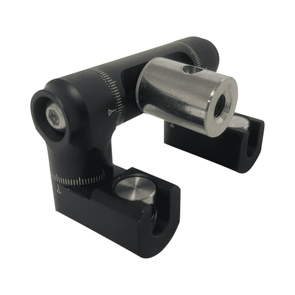 SAS V-Bar Mount Aluminum CNC with Micro Adjustments & Side Bar Quick Disconnects