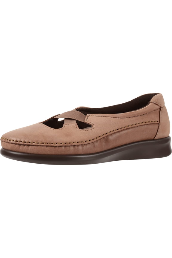 Women's Crissy Slip On Flats, Praline Size 10 Narrow