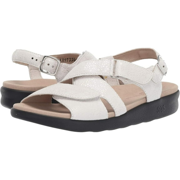 SAS Women's Huggy Adjustable Comfort Sandal Vanilla