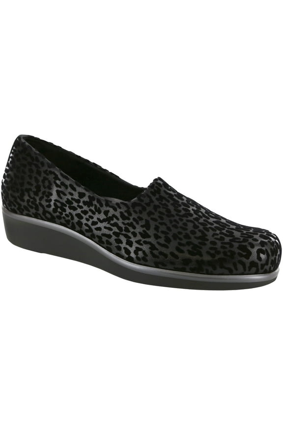 Womens Bliss Wedged MIcrofiber Slip On