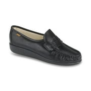 SAS Womens Classic Penny Loafer Wedged Shoe