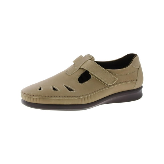 SAS Womens Roamer Cut-Out Leather Casual Shoes