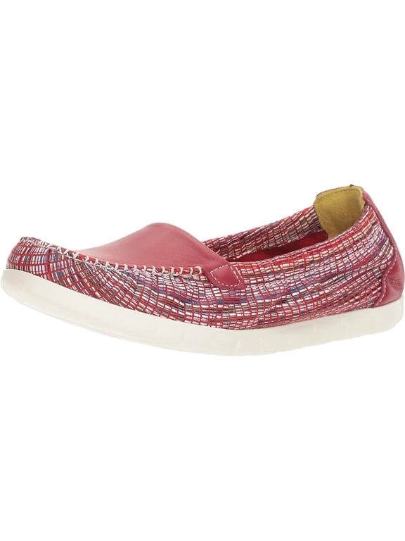 Womens Sunny, Red/Rainbow, Size 10.0