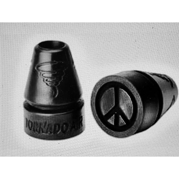 SASA Crutch Tips - Large, Heavy Duty, Black, 7/8" Shaft, 1 Pair. Preferred by Individuals with Spina Bifida.