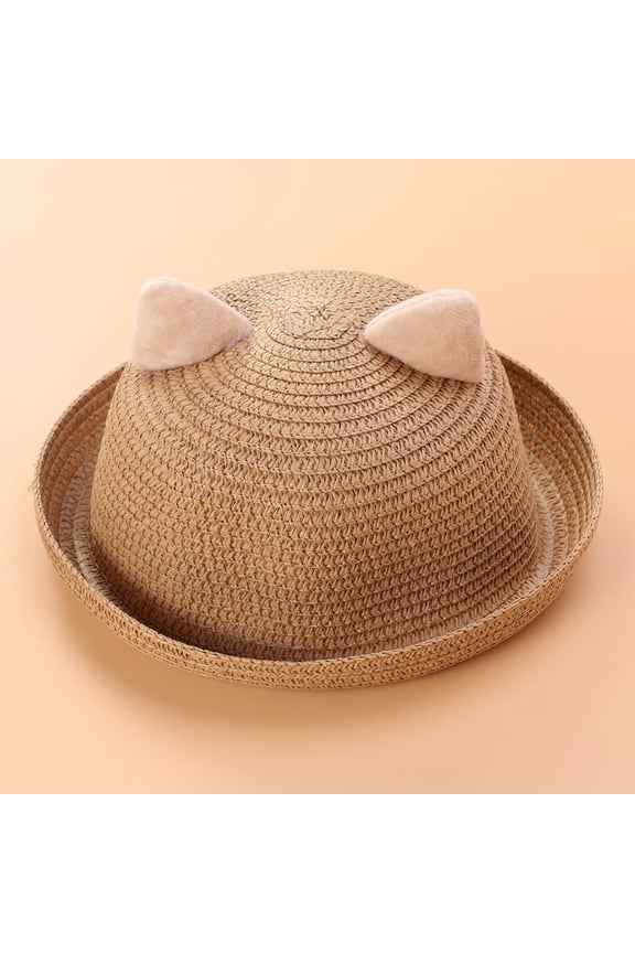 1Pack Cartoon Shaped Animal Hat for Kids Sun Protection Hat Ideal for Beach and Outdoor Activities
