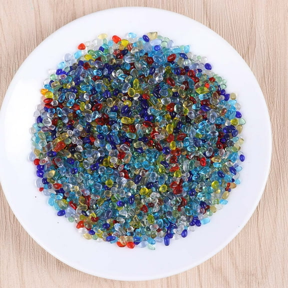 SASABAXI Fish Pebbles and Set for Vase Filler, Healing Crystals, Chakra Cleansing, Aquarium Decoration