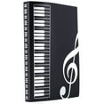 thumbnail image 1 of SASABAXI 1Set Skidproof Pockets Music Sheet File Folder for Home Use Choir and School Documents Protection, 1 of 4