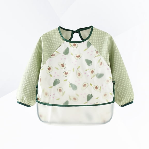 SASABAXI 1Set Waterproof Cotton Baby Feeding Bibs for Newborn Mealtime Easy to Clean