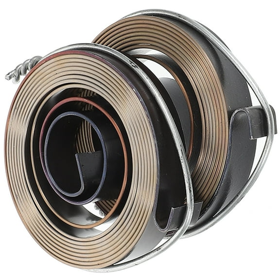 SASABAXI 2Pcs Dark Brown Drill Press Return Coil Spring 5.50X5.50X1.00Cm Extended Tension Spring for Heavy Duty Use