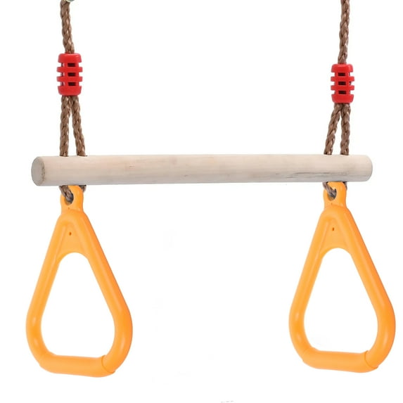 SASABAXI 2Pcs Multifunctional Design Gymnastics Rings for Men Athletes Playground Accessories Outdoor Use
