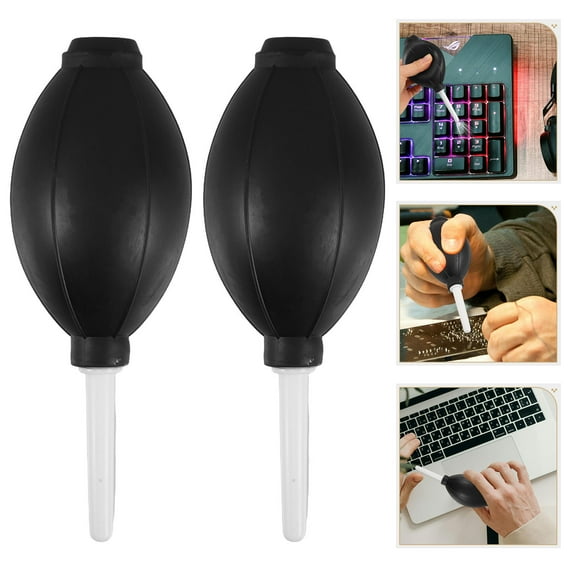SASABAXI 2Pcs Photography Air Blower for Electronics Cleaning with Dust Removal Function 5.7x2.2x2.2in