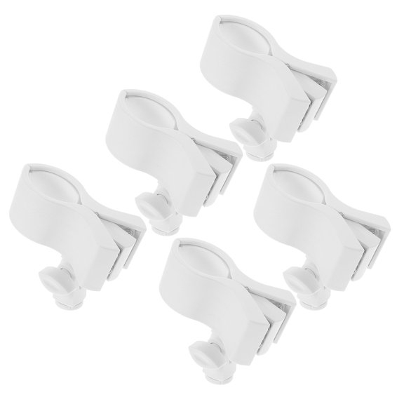 SASABAXI 5Pcs Mic Clip for Stand Microphone Holder Spring Clip for Stage Performance and Broadcasting Room