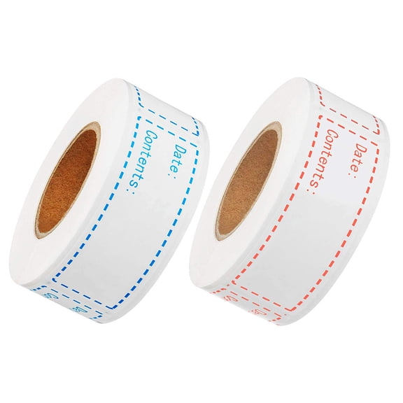 SASABAXI Adhesive Food Container Labels, Spice Jar Stickers for Kitchen Organization, Pantry Storage, Home Use