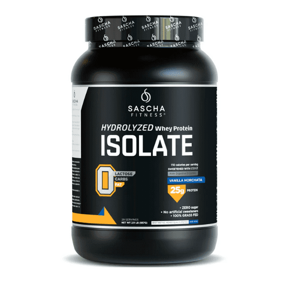 SASCHA FITNESS PROTEIN VANILLA HORCHATA
