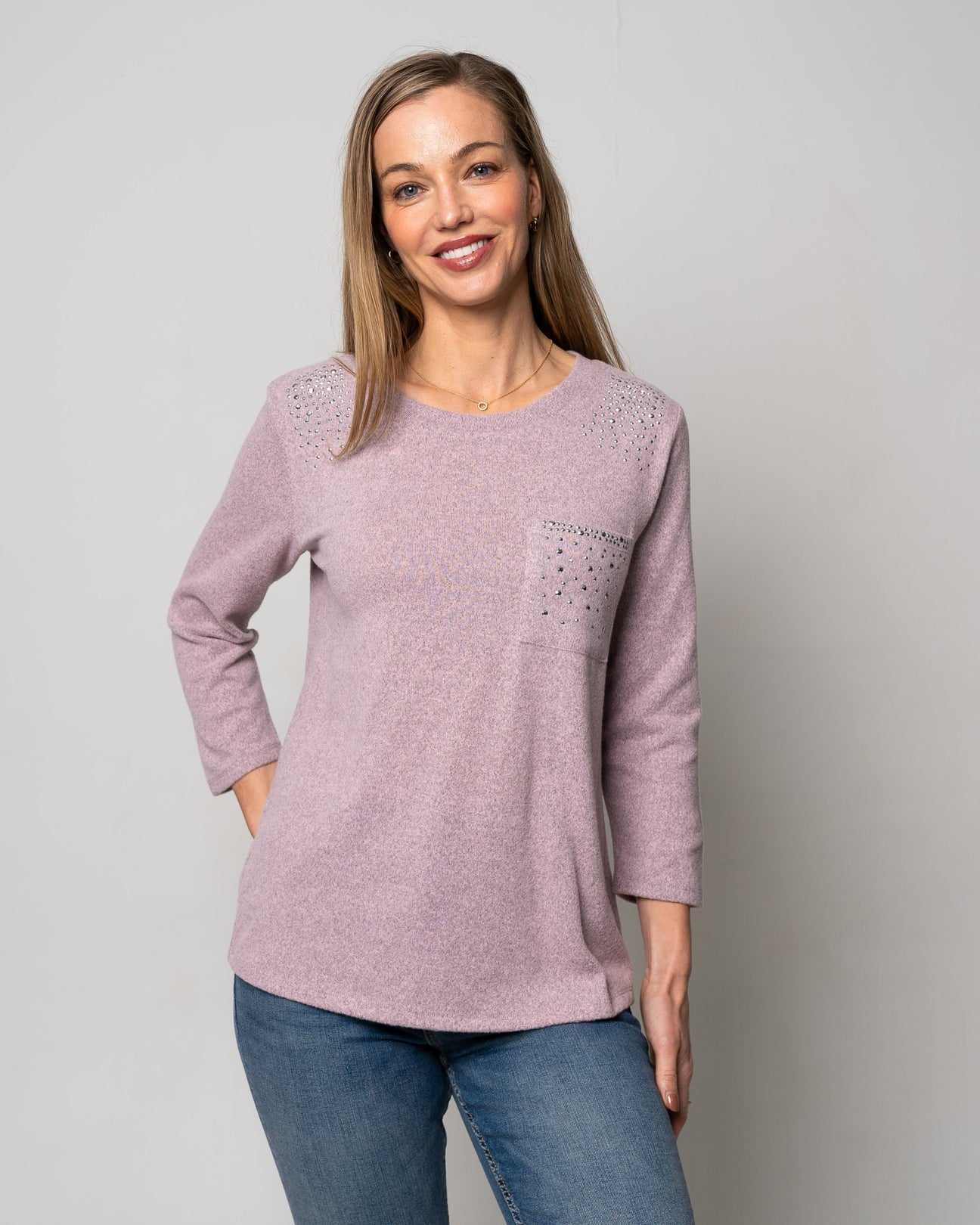 SASHA TOP - ROSY GLOW - Walmart.com