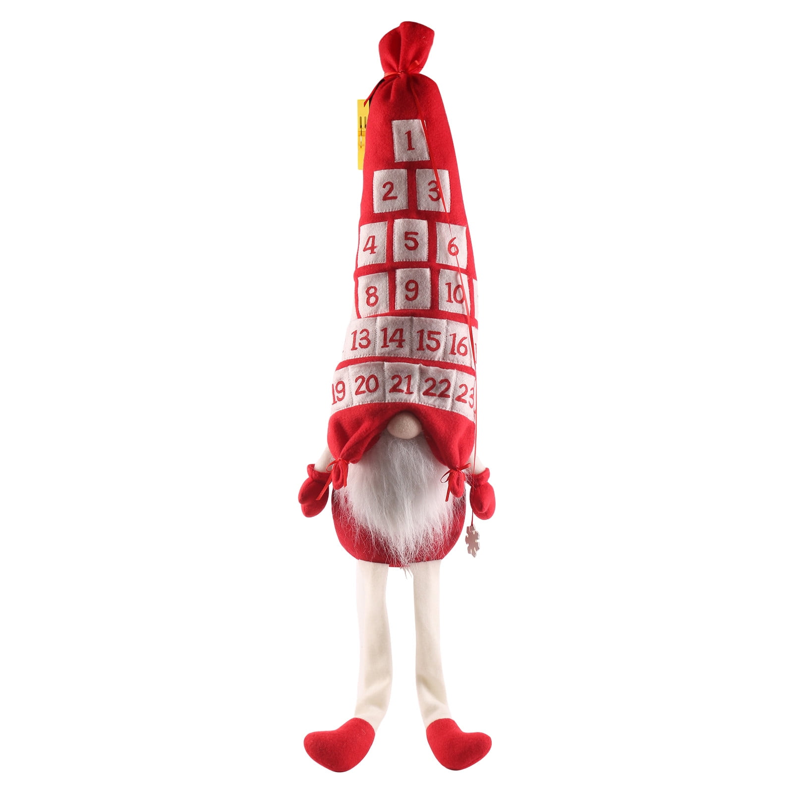 SASUYTWU Christmas Advent Calendar 2025 (Red), Christmas Decorations
