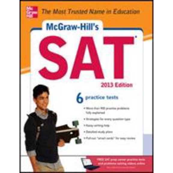 Pre-Owned McGraw-Hill's SAT, 2013 Edition (Paperback) 0071795820 9780071795821