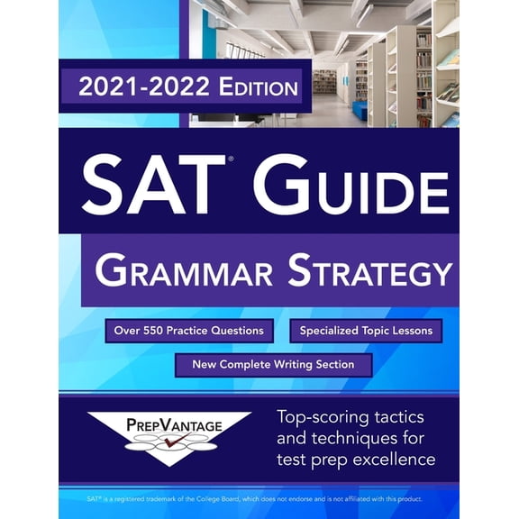 SAT Guide, Grammar Strategy: 2021-2022 Edition, (Paperback)