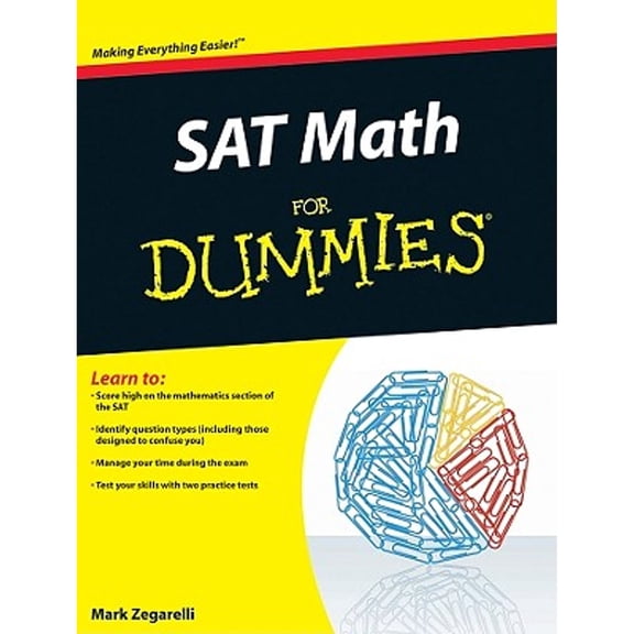 Pre-Owned For Dummies: SAT Math for Dummies (Paperback)