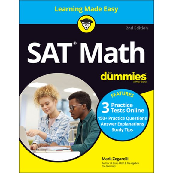 Pre-Owned SAT Math for Dummies with Online Practice (Paperback) 1119828368 9781119828365