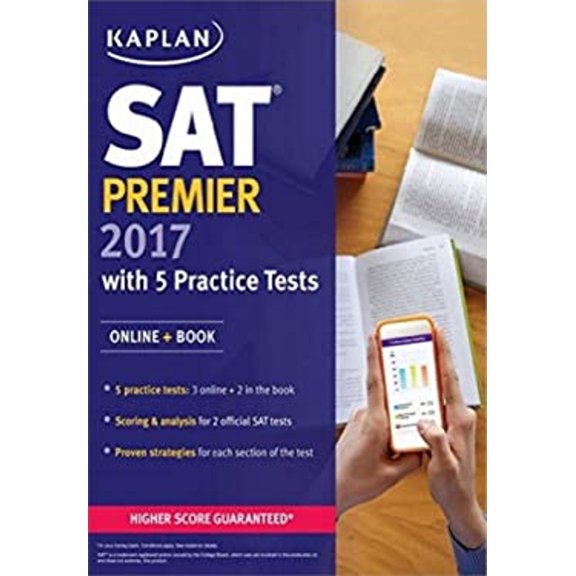 Pre-Owned SAT Premier 2017 with 5 Practice Tests: Online + Book (Kaplan Test Prep) (Paperback) 1506202284 9781506202280