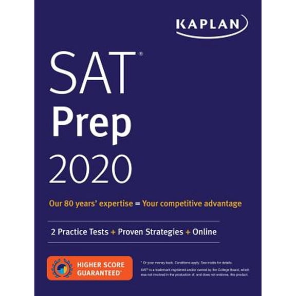 Pre-Owned SAT Prep 2020: 2 Practice Tests + Proven Strategies + Online (Paperback) 1506236898 9781506236896