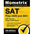 thumbnail image 1 of Pre-Owned SAT Prep 2020 and 2021 - SAT Secrets Study Guide Book, Full-Length Practice Exam, Step-by-Step Review Video Tutorials [4th Edition] Paperback, 1 of 1