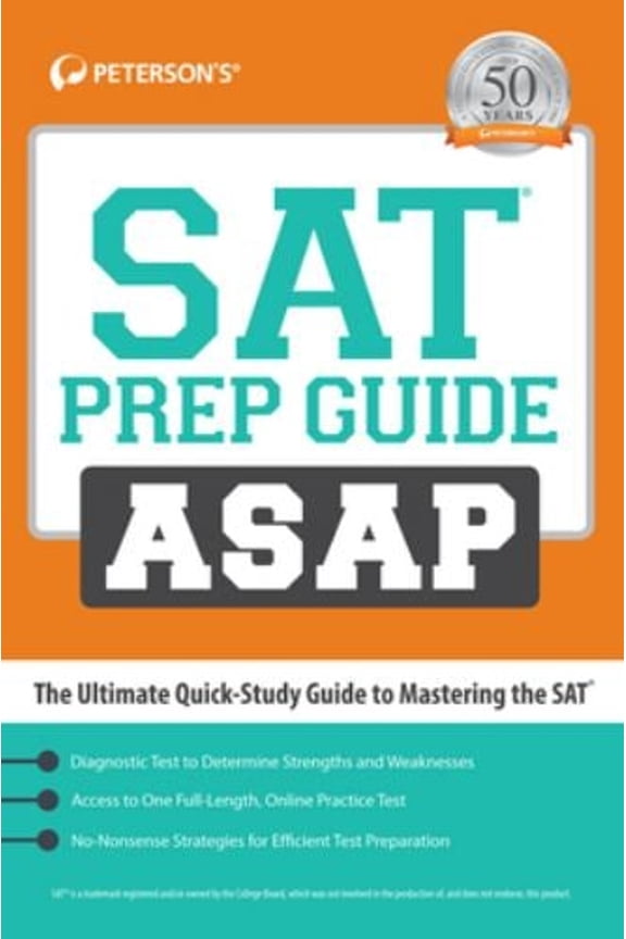 Pre-Owned SAT Prep Guide Asap: The Ultimate Quick Study Guide (Paperback) 0768941180 9780768941180