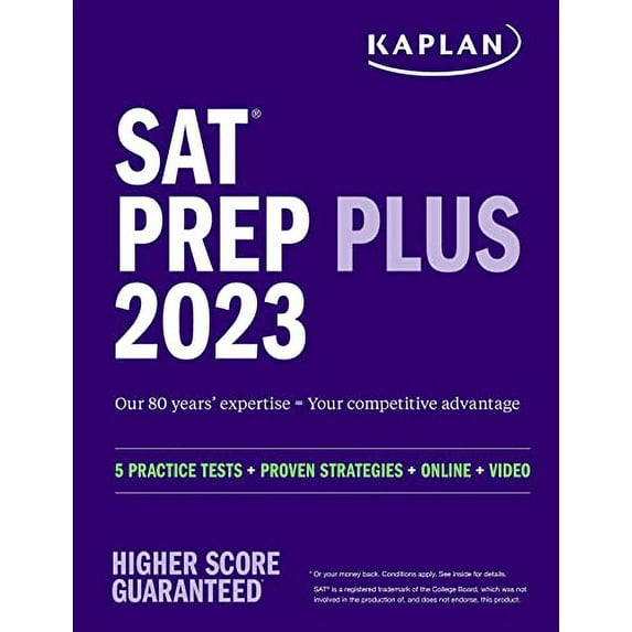 Pre-Owned SAT Prep Plus 2023: Includes 5 Full Length Practice Tests, 1500+ Practice Questions, + 1 Year Online Access to Customizable 250+ Question Bank and 2 O (Paperback) 1506282148 9781506282145
