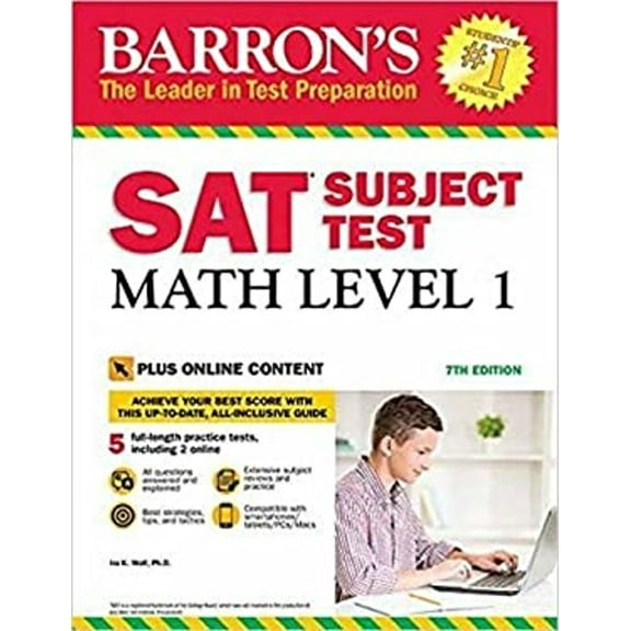 Pre-Owned SAT Subject Test: Math Level 1 with Online Tests (Paperback) 1438011334 9781438011332