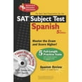 thumbnail image 1 of Pre-Owned SAT Subject Test(tm) Spanish W/CD [With CD-ROM] (Paperback) 0738602523 9780738602523, 1 of 1