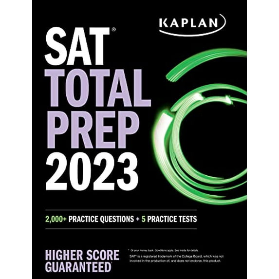 Pre-Owned SAT Total Prep 2023 with 5 Full Length Practice Tests, 2000+ Practice Questions, and End of Chapter Quizzes (Paperback) 1506282199 9781506282190